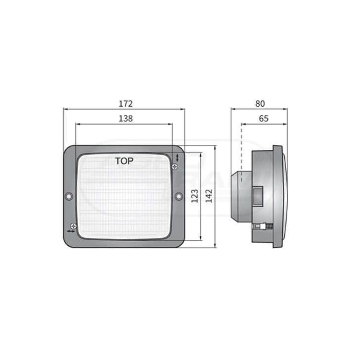Lampa robocza H-3 LKR6.22990 WESEM
