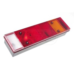 Lampa tylna zespolona bez światła bocznego prawa, 12V-24V 156, W26P WAŚ