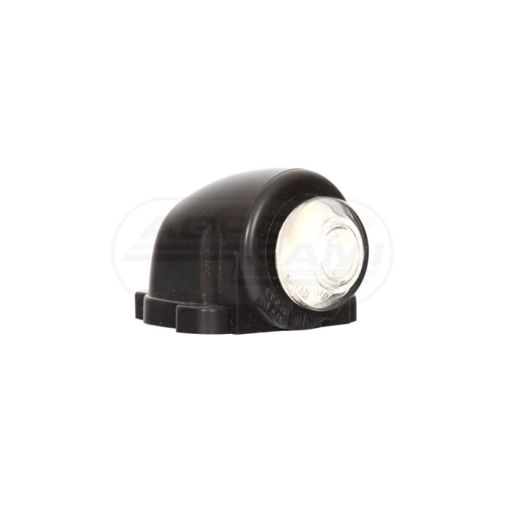 Lampa obrysowa przednia, jednofunkcyjna, 12V-24V + przewody 20cm LgY-S 0,75mm2, diody 133, W25 WAŚ