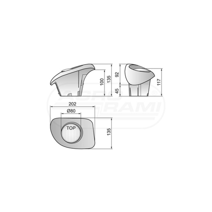 Reflektor halogenowy Matiz H3 MATIZ.23696 H3/Z WESEM