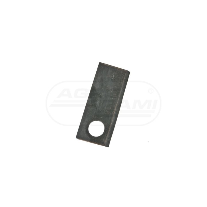 Nożyk kosiarki lewy wygięty Z-184 100/40/30 Fi 19 mm - paczka 25 sztuk 5802909660