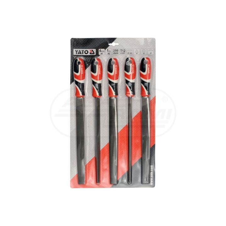 Pilniki do metalu YATO 250 mm 5 sztuk YT6238