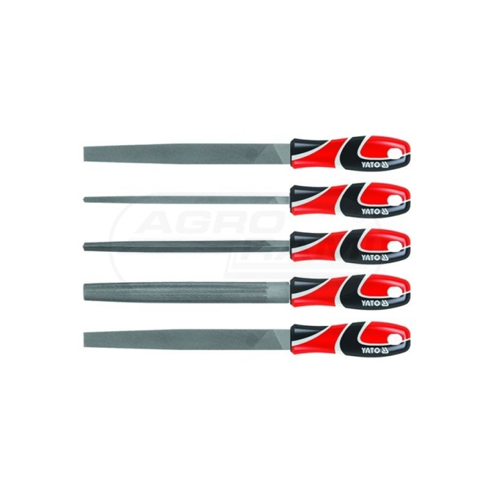 Pilniki do metalu YATO 250 mm 5 sztuk YT6238