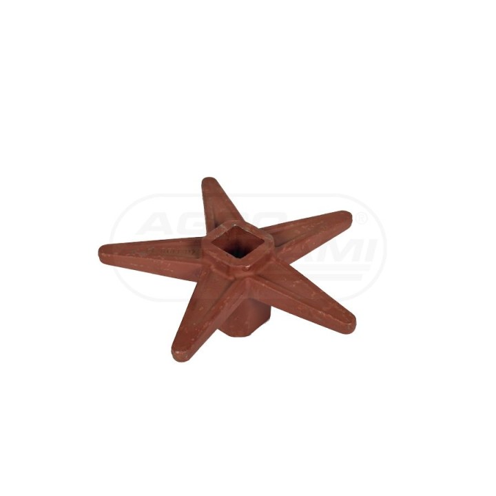 Kolczatka oś kwadrat 32 mm 183805001