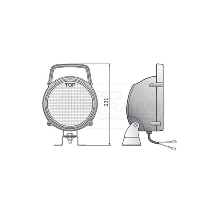 Lampa robocza 3LOR23292H3 WESEM