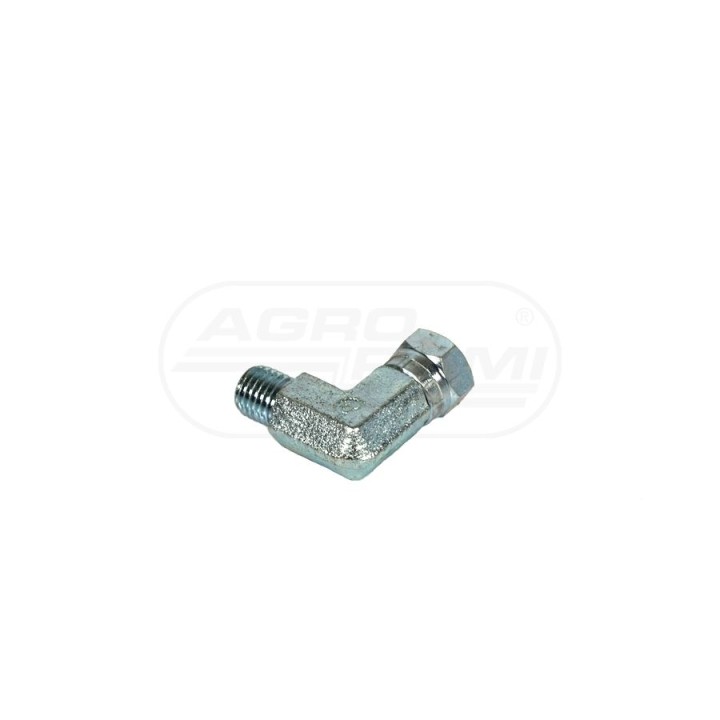 Kolanko metalowe z nakrętką M12x1,5