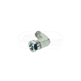 Kolanko metalowe z nakrętką M14x1,5