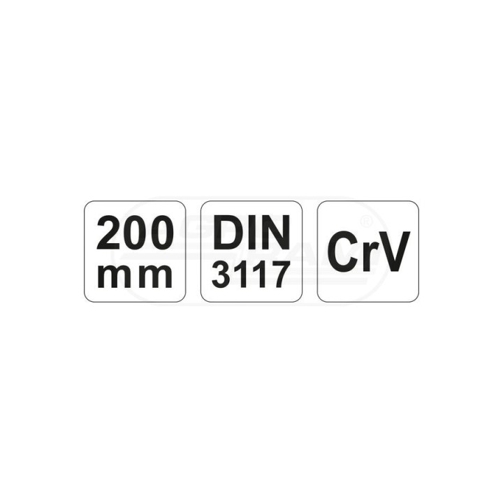 Klucz nastawny YATO 200 mm YT2171