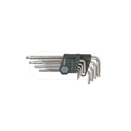 Klucze imbusowe TORX T15-T55 CV 9cz. Vorel