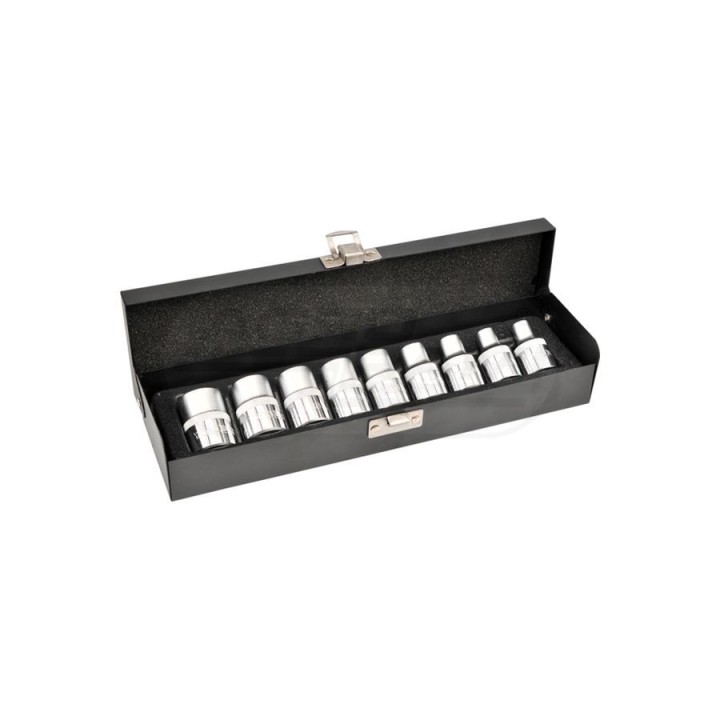 Klucze nasadowe duże TORX YATO E10-E24 9 elementów YT0521