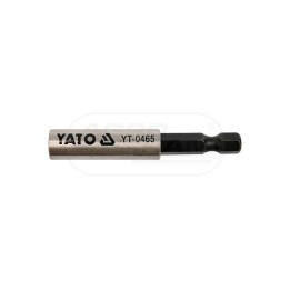 Uchwyt do końcówek wkrętakowych magnetyczny YATO 1/4" x 60 mm YT0465