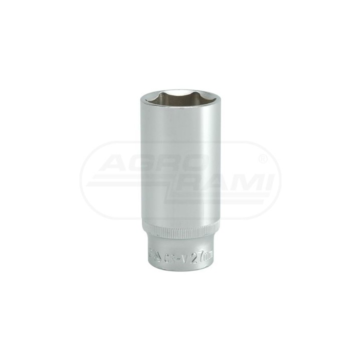 Nasadka sześciokątna długa YATO 1/2" 27 mm YT1238