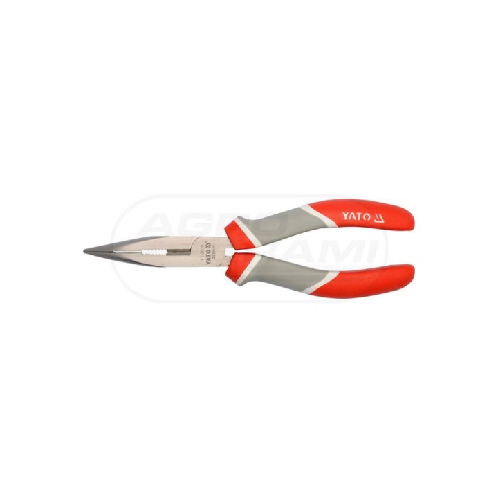 Szczypce wydłużone wygięte YATO 160 mm YT2026