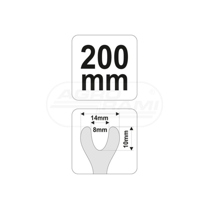 Ściągacz do spinek tapicerki YATO 200 mm YT0842