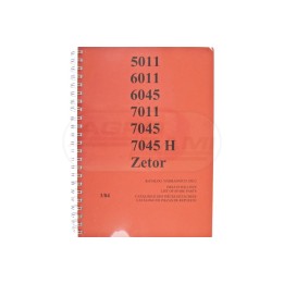 Katalog ZETOR 5011/7045 222212337 PRODUKT CZESKI