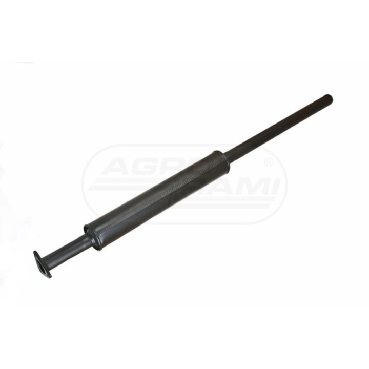 Tłumik okrągły z flanszą MALOWANY 69011423/M PRODUKT POLSKI
