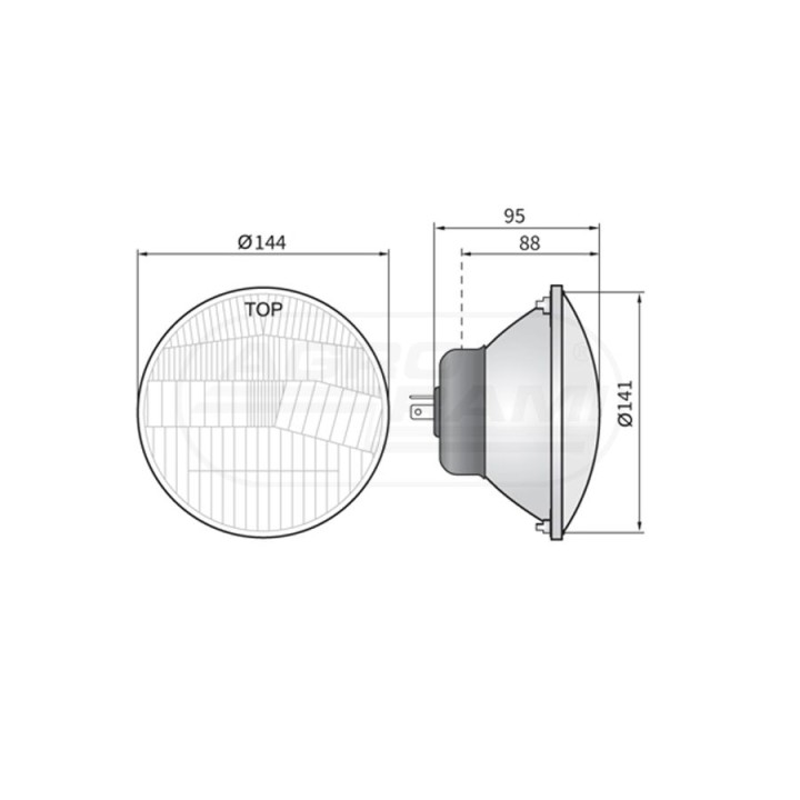 Element optyczny  H4RE027.07 931414.1 WESEM