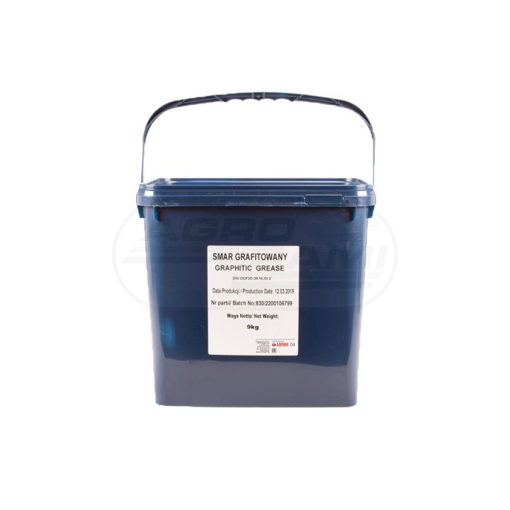 Smar LOTOS GRAFITOWANY 9 KG.