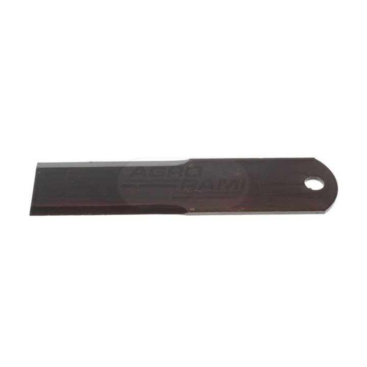 Nóż rozdrabniacza stały AGV 195X50X3mm. Fi-12mm. B103406 CL-0600300 ,Z35241 ,RS42253