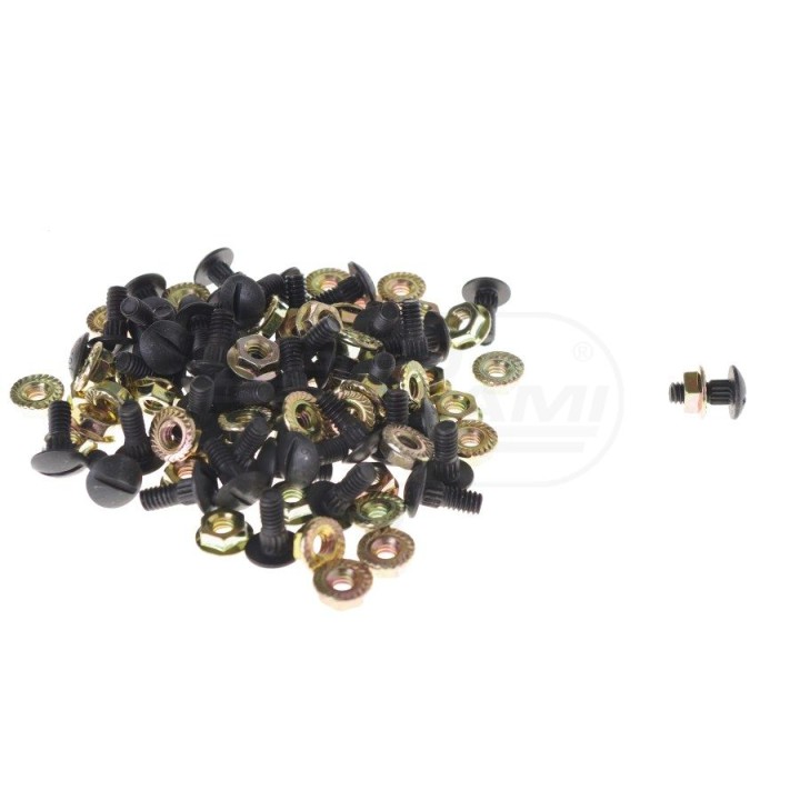 Kpl śrub do kosy. M6X16mm.Cena za  paczkę około 50 szt. CL-626407/8 ZA-50 SZT