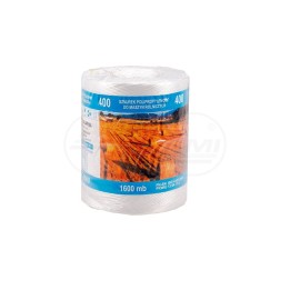Sznurek rolniczy TEX2500 1600m 4kg biały TEGAFOL TEX2500-400/4KG TEGAFOL