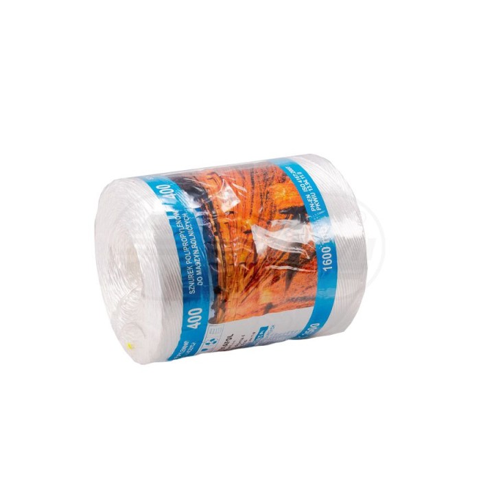 Sznurek rolniczy TEX2500 1600m 4kg biały TEGAFOL TEX2500-400/4KG TEGAFOL