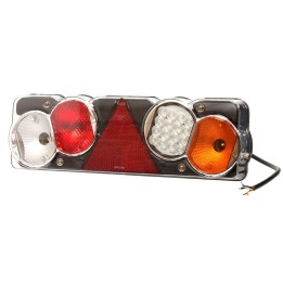 Lampa zespolona tylna prawa, 24V + przewody 60cm YLY-S 6x0,75mm2, diody 253, W39DŻP WAŚ