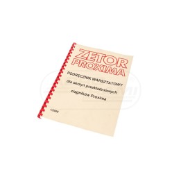 Instrukcja napraw skrzyni biegów PROXIMA 222212501 Zetor