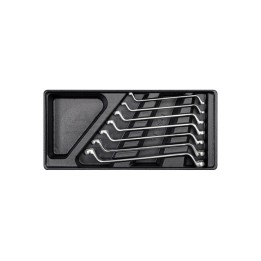 Wkład do szuflady klucze oczkowe odgięte YATO 6- 19 mm 7 elementów YT-5533