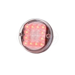 Lampa pozycyjna tylna, jednofunkcyjna, 12V + przewody 38cm LgY-S 0,75mm2, diody 174, W34 WAŚ