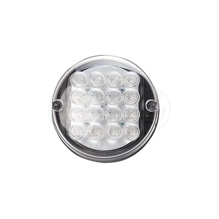 Lampa pozycyjna tylna, jednofunkcyjna, 12V + przewody 38cm LgY-S 0,75mm2, diody 174, W34 WAŚ