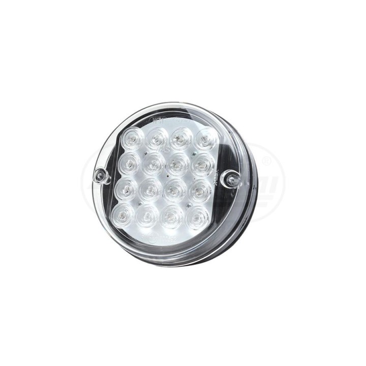 Lampa przeciwmgielna tylna, jednofunkcyjna, 12V + przewody 38cm LgY-S 0,75mm2, diody 168, W31 WAŚ