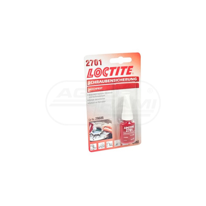 Zabezpieczenie gwintów mocne 5 ml LOCTITE 2701