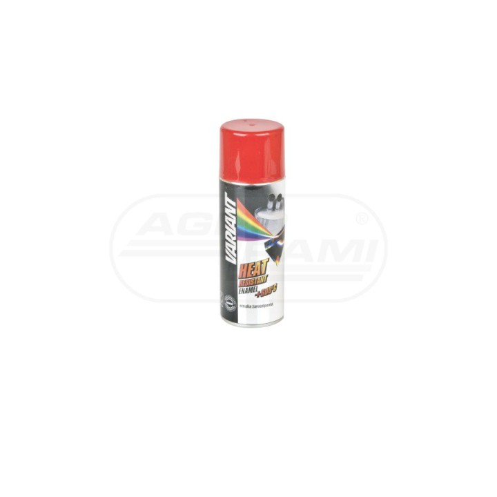 Farba żaroodporna czerwona 400 ML+600"C