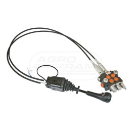 Rozdzielacz 2 sekcyjny+ joystik elektryczny P40+2 LIN.1,5M.