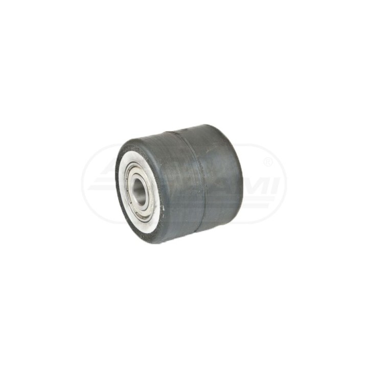 Rolka aluminiowo-gumowa kpl. z łożyskiem RALG 80X70/1
