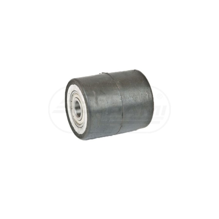 Rolka aluminiowo-gumowa kpl. z łożyskiem RALG 80X90/1