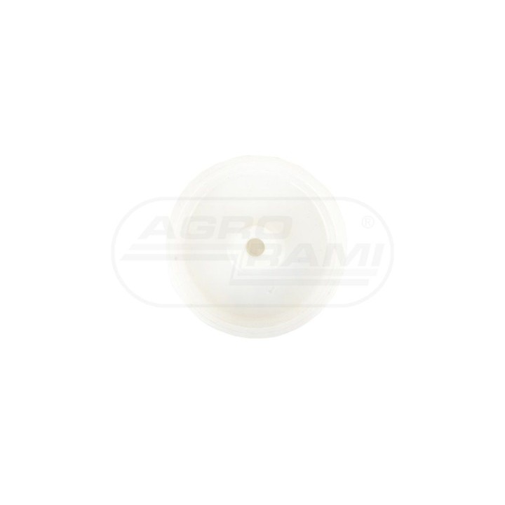 Koło białe ślizg otw.12 KTWB-125/8 29BX12
