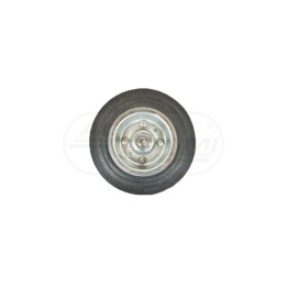 Koło metalowe gumowane luz łożysko wałeczkowe 125x22 KMG KMG-125/5 PRODUKT POLSKI