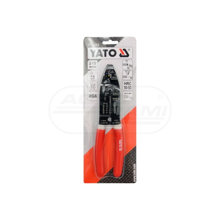 Szczypce wielofunkcyjne 6w1 YATO 215 mm YT2293