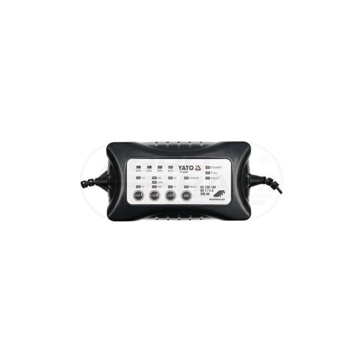 Prostownik elektroniczny YATO 45632V 1/4A 200Ah YT8300