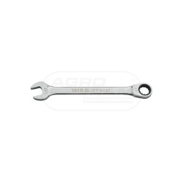Klucz płasko-oczkowy z grzechotką NON-SLIP YATO 18 mm YT0263