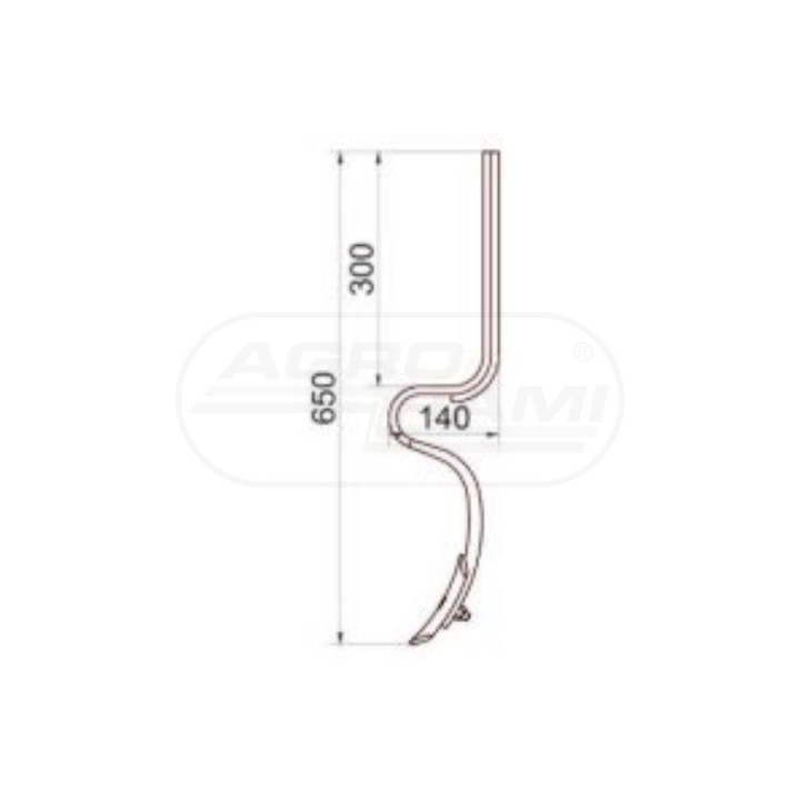 Spulchniacz BAGRA 3061000010 BAGRAMET