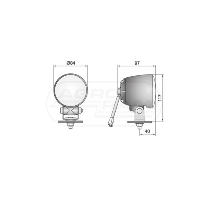 Lampa robocza LOR6.41502 WESEM