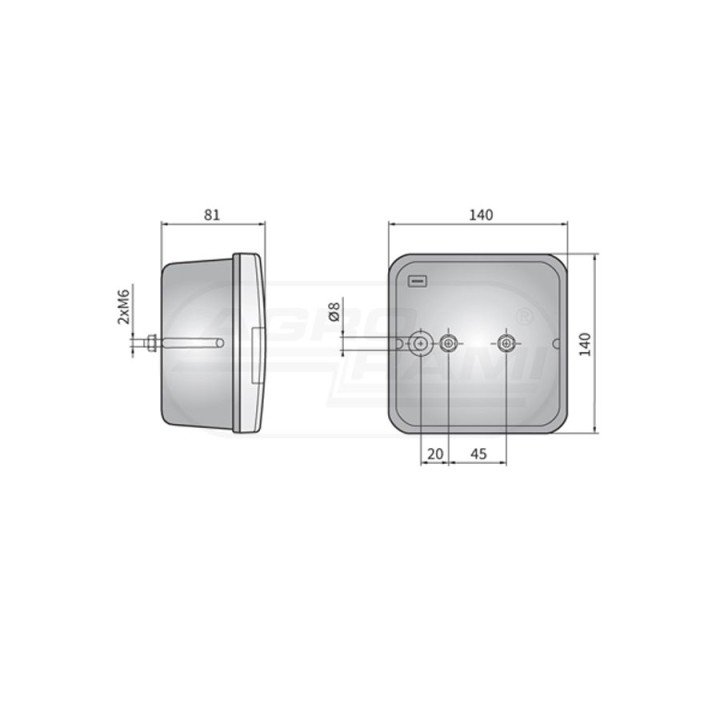 Lampa tylna zespolona LT2.26602 WESEM