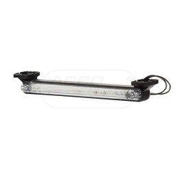 Lampa zespolona obrysowa przednio-tylna, 12V-24V + przewody 28cm LgY-S 0,75mm2, diody 276, W57 WAŚ