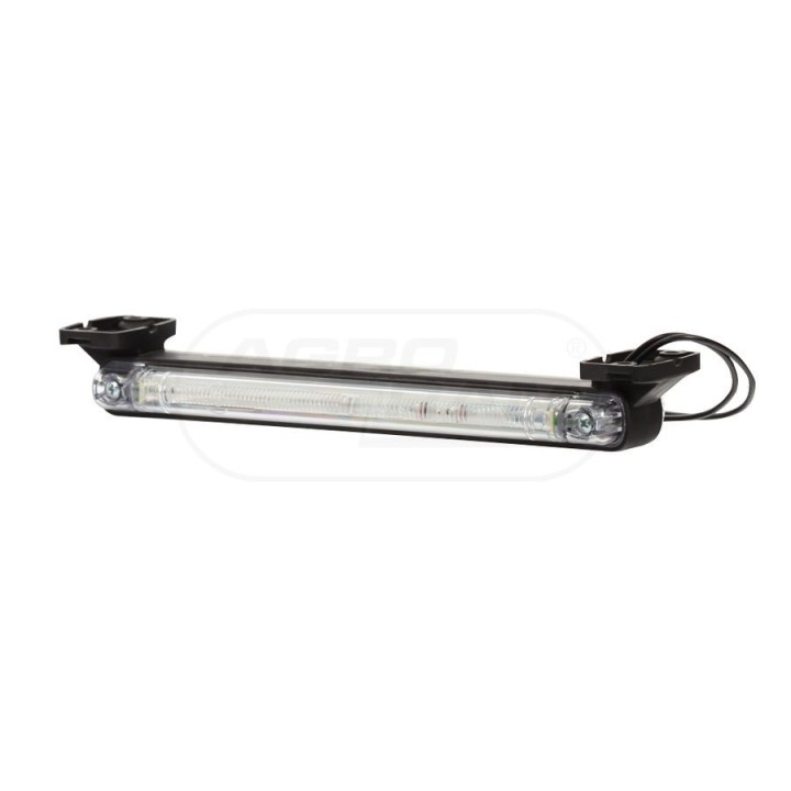 Lampa zespolona obrysowa przednio-tylna, 12V-24V + przewody 28cm LgY-S 0,75mm2, diody 276, W57 WAŚ