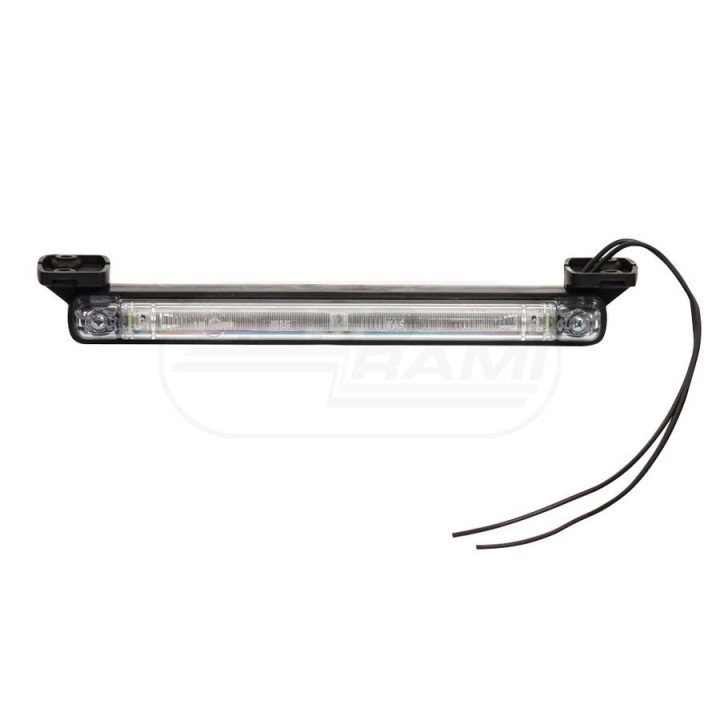 Lampa zespolona obrysowa przednio-tylna, 12V-24V + przewody 28cm LgY-S 0,75mm2, diody 276, W57 WAŚ