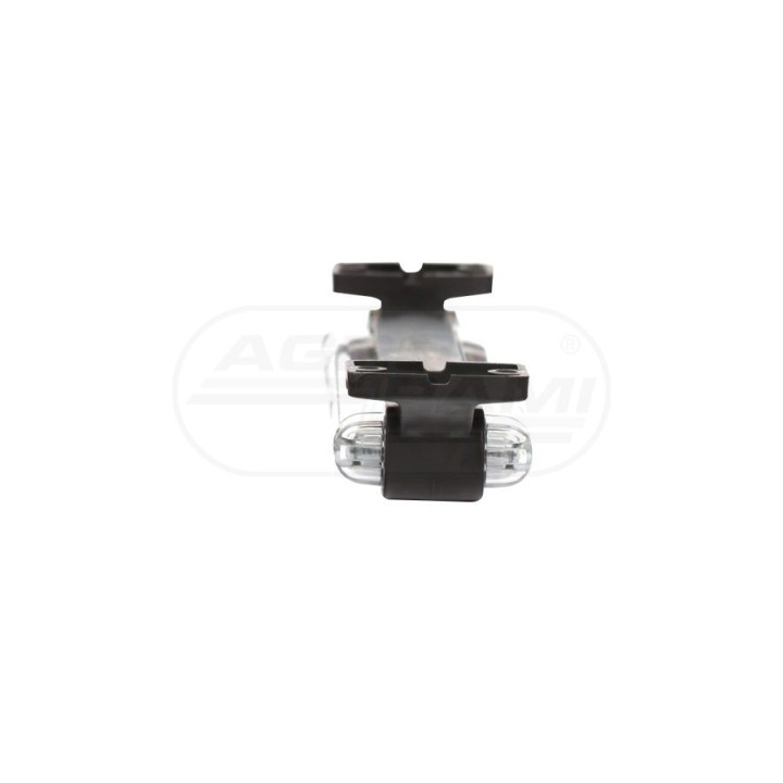 Lampa zespolona obrysowa przednio-tylna, 12V-24V + przewody 28cm LgY-S 0,75mm2, diody 276, W57 WAŚ