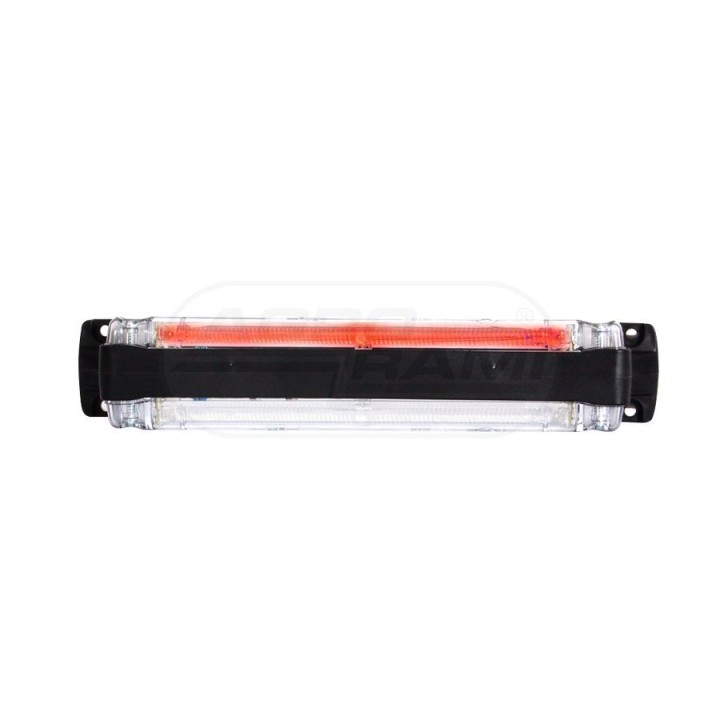 Lampa zespolona obrysowa przednio-tylna, 12V-24V + przewody 28cm LgY-S 0,75mm2, diody 276, W57 WAŚ